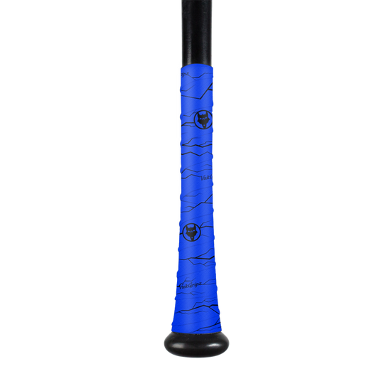 Pulse Blue Bat Grip Tape with Black