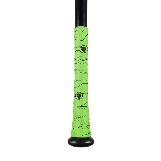 Pulse Neon Green Bat Grip Tape with Black