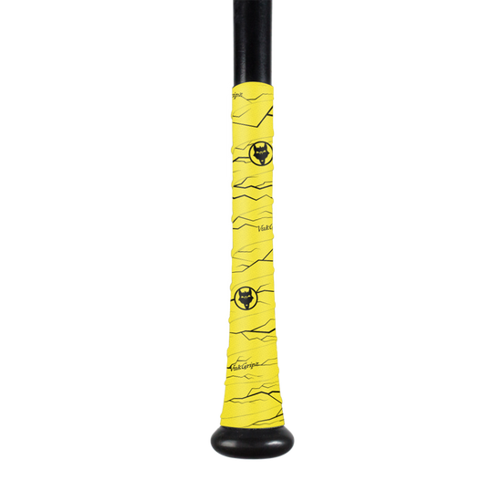 Pulse Yellow Bat Grip Tape with Black